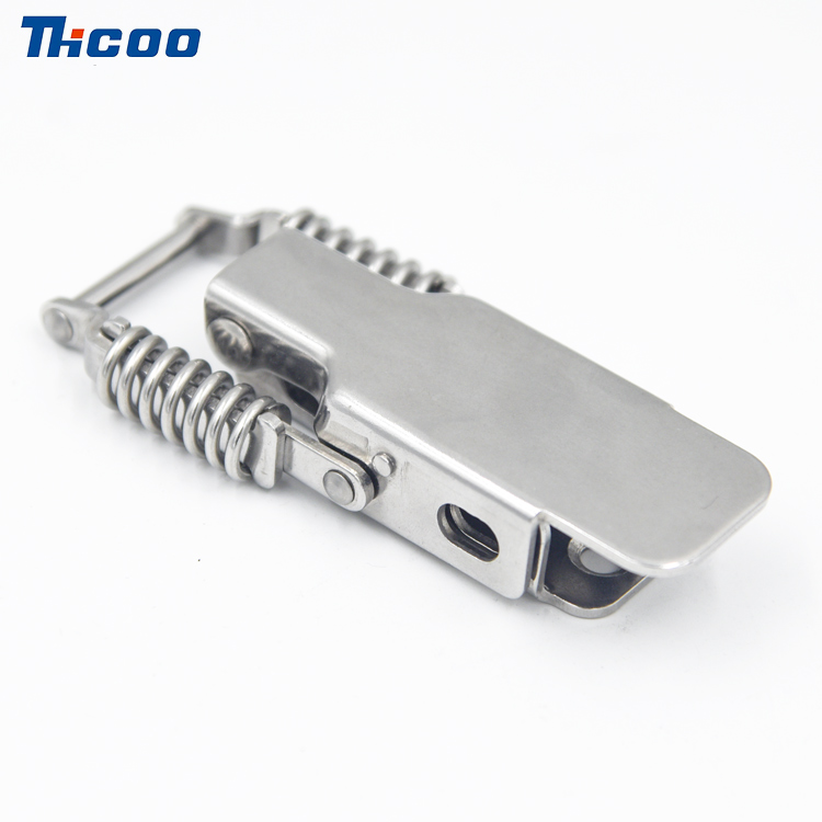 Padlock Type Buckle Pull Type Compression Spring Hasp-C9110-3