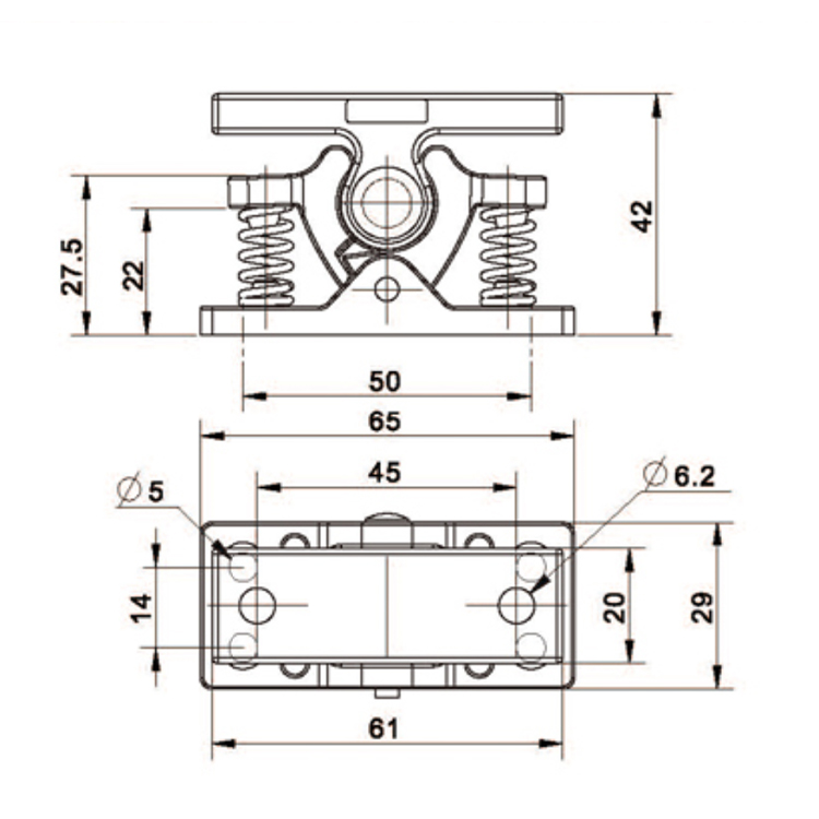 Built-In Heavy-Duty Plug Buckle-C9301-5