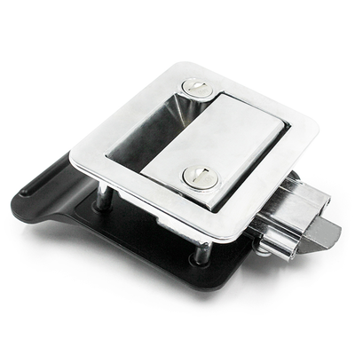 Interior And Exterior Double-Opening Tongue Locks For Motorhomes, Chrome-Plated-A7902-1116